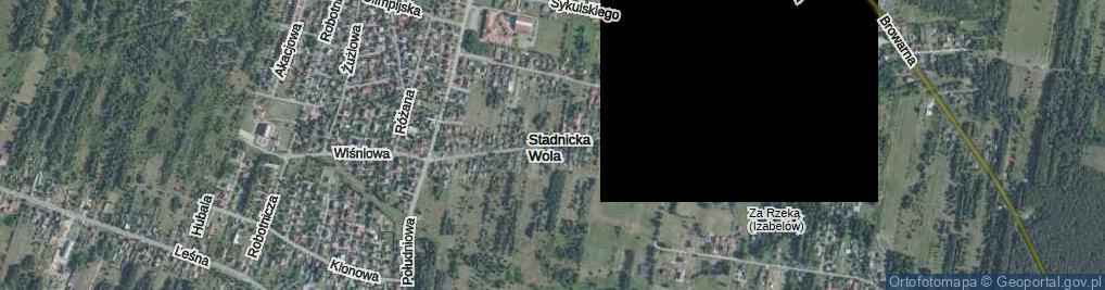 Zdjęcie satelitarne Stadnicka Wola ul.